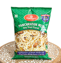 【10個セット】パンチラタン・ミクスチャー カリカリ食感の5種ミックス - 200g Haldiram's Panchratan Mixture - サブ2