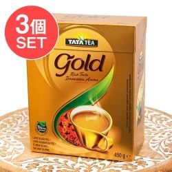 【3個セット】タタティー ゴールド TATA TEA GOLD 450g 約150杯分 - メイン