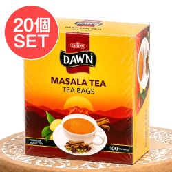 【20個セット】【たっぷり100袋入り】パキスタンのマサラチャイ ティーバッグ - Masala Tea Tea Bag - DAWN - メイン