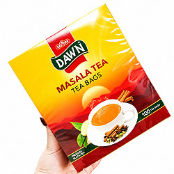 【20個セット】【たっぷり100袋入り】パキスタンのマサラチャイ ティーバッグ - Masala Tea Tea Bag - DAWN  - サブ4