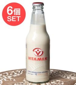 【6個セット】豆乳 VITAMILK （バイタミルク） 瓶入り[300ml] - メイン
