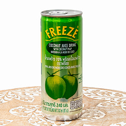 【12個セット】【FREEZE】ココナッツジュース　果肉入り　缶[240ml] - サブ2