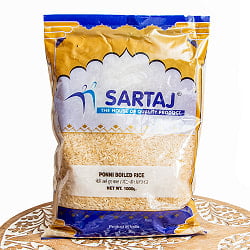 【3個セット】ポンニライス 1kg 南インドのミールスに使われる短粒米 PONNI BOILED RICE - サブ3