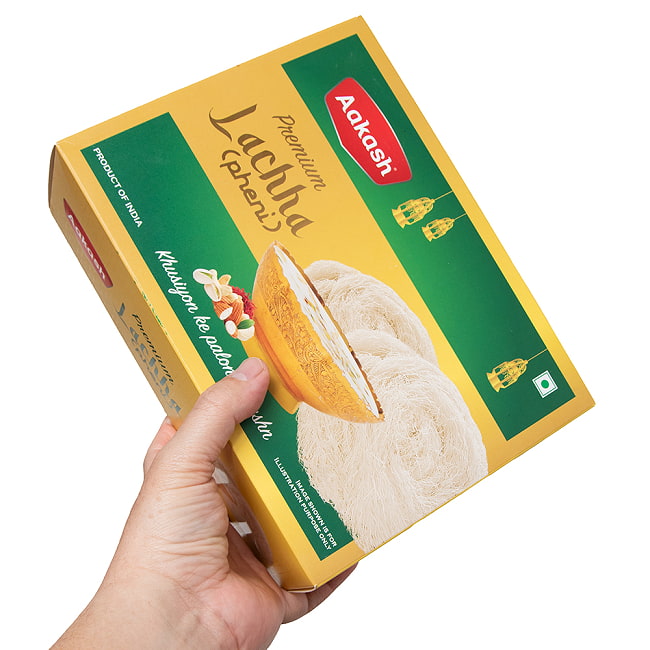 【20個セット】ラッチャ・フェニ(Lachha Pheni) イスラム圏の繊細なスイーツ【Aakash】 5 - 結構でかいです。