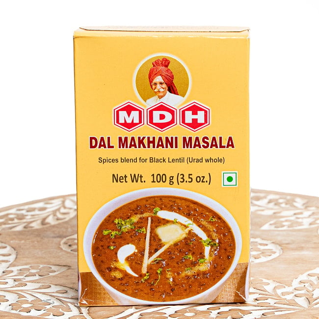 【5個セット】手軽に作れる ダル・マカニ 北インド豆カレー用 スパイス ミックス - 100g 小サイズ 【MDH】 2 - 表麺です。