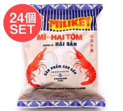 【24個セット】ミリケット プレミアム インスタント ヌードル シーフード（野菜・わかめ入り）75g - メイン