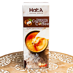 【3個セット】【インスタント】「ハット アー」カプチーノ・ココナッツコーヒー(18g x 6袋) - サブ2