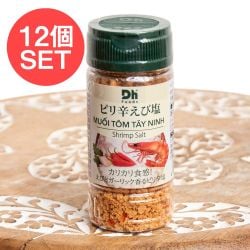 【12個セット】南ベトナムの味 ピリ辛えび塩 60g ムオイ トム タイニン - メイン