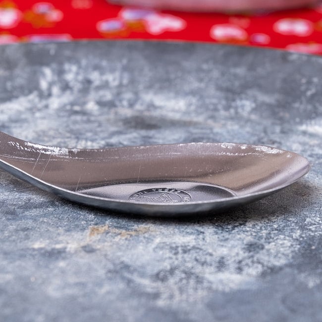 【30個セット】ベトナムのしまうまマーク付き　屋台のレンゲ　スプーン 4 - 拡大写真です