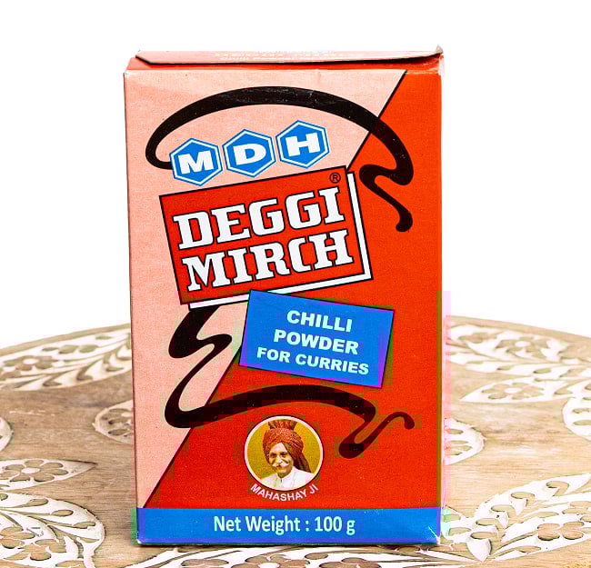 【6個セット】デギ・ミルチ マイルドレッドチリ - 料理にコクと深みをプラスする - 100g【MDH】 2 - 表面です。
