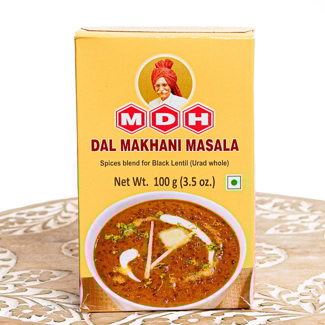 【6個セット】手軽に作れる ダル・マカニ 北インド豆カレー用 スパイス ミックス - 100g 小サイズ 【MDH】 2 - 表麺です。