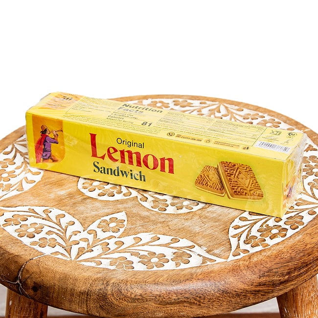 【6個セット】パキスタンのビスケット オリジナル レモン サンド 2 - パッケージ写真