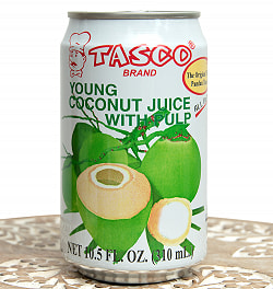 【6個セット】ココナッツジュース - YOUNG COCONUT JUICE WITH PULP[350ml] - サブ2