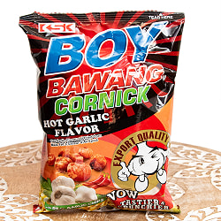 【6個セット】フライドコーンスナック ホットガーリックフレーバー90g 【ボーイバワン】  - サブ2