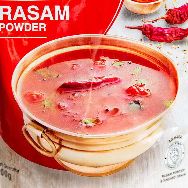 【6個セット】ラッサムパウダー 南インドのスープをお手軽に 200g Rasam Powder【GRB】 3 - 調理例