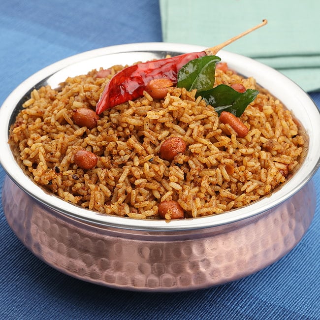 【6個セット】南インドの混ぜご飯 プリヨガレの素 200g puliogare powder【GRB】 3 - これがプリヨガレ。