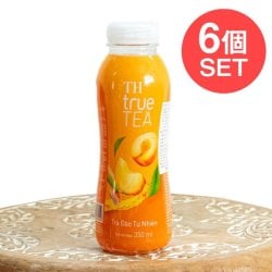【6個セット】ピーチティー TH true TEA - 350mlの画像
