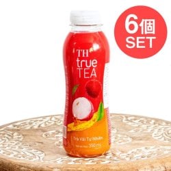 【6個セット】ライチティー TH true TEA - 350mlの画像