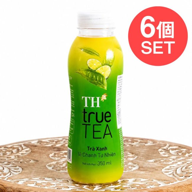 【6個セット】レモン風味ティー TH true TEA - 350mlの写真