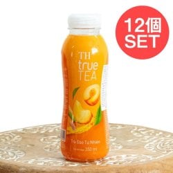 【12個セット】ピーチティー TH true TEA - 350mlの数割選択写真