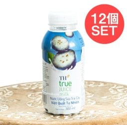 【12個セット】ブルーベリー ジュース ミルク 300ml - TH trueの数割選択写真