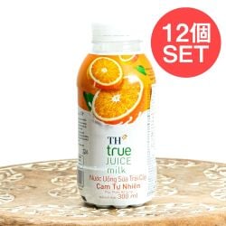 【12個セット】オレンジ ジュース ミルク 300ml - TH true - メイン