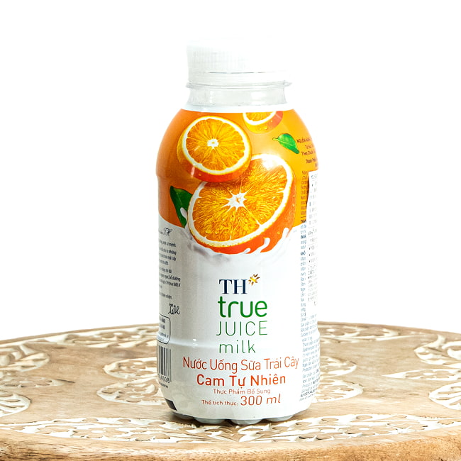 【12個セット】オレンジ ジュース ミルク 300ml - TH true 2 - 表面です。