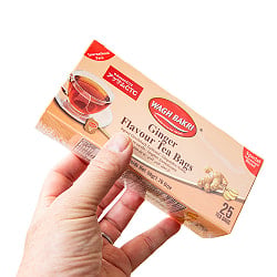 【送料無料・12個セット】【WAGH BAKRI】ジンジャー フレーバー ティー ティーバッグ Ginger Flavour Tea Bags - サブ4