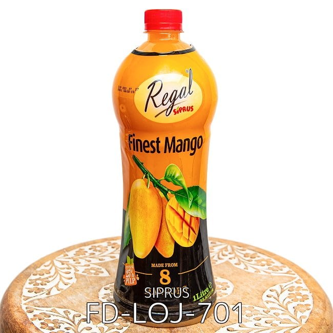 【2個セット】パキスタン産 ジュース飲み比べセット マンゴー&ザクロ 2 - パキスタン産 マンゴージュース 1L - REGAL SIPRUS(FD-LOJ-701)の写真です