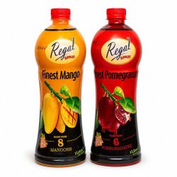 【2個セット】パキスタン産 ジュース飲み比べセット マンゴー＆ザクロ
