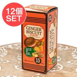 【12個セット】スリランカ ジンジャービスケット オレンジ 85g - CEYLON FAMILYの数割選択写真