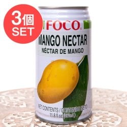 【3個セット】FOCO マンゴージュース 350ml缶の数割選択写真