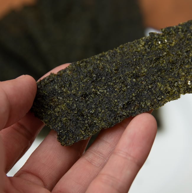 【6個セット】タイののりスナック - Tao Kae Noi 小老板  タオケーノーイ[オリジナル味] 10 - のりのアップです