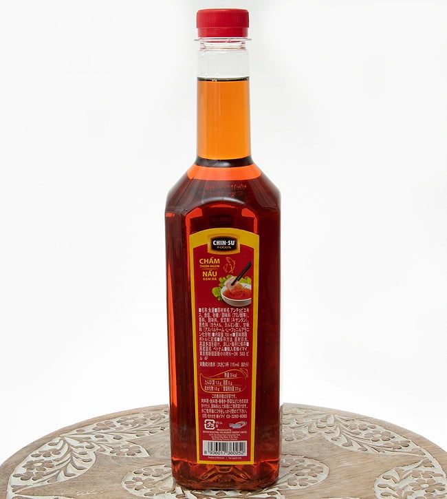 【6個セット】ニョクマム 750ml - チンス ナムヌー ヌクマム【Chin-Su】 4 - 裏面です