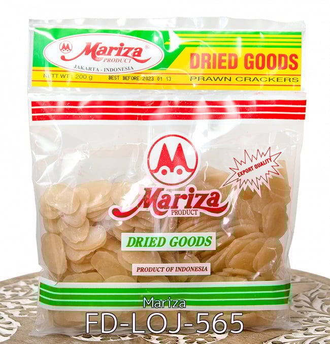 6個セット】エビ せんべい 200g - Kerupuk Udang - クルプック