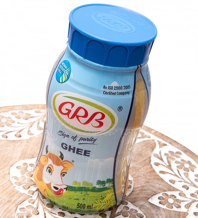 【6個セット・送料無料】ギー 500ml 小サイズ - Ghee 【GRB】 3 - インド料理の濃厚でまろやかな味やコクを出すのにこれが欠かせません。