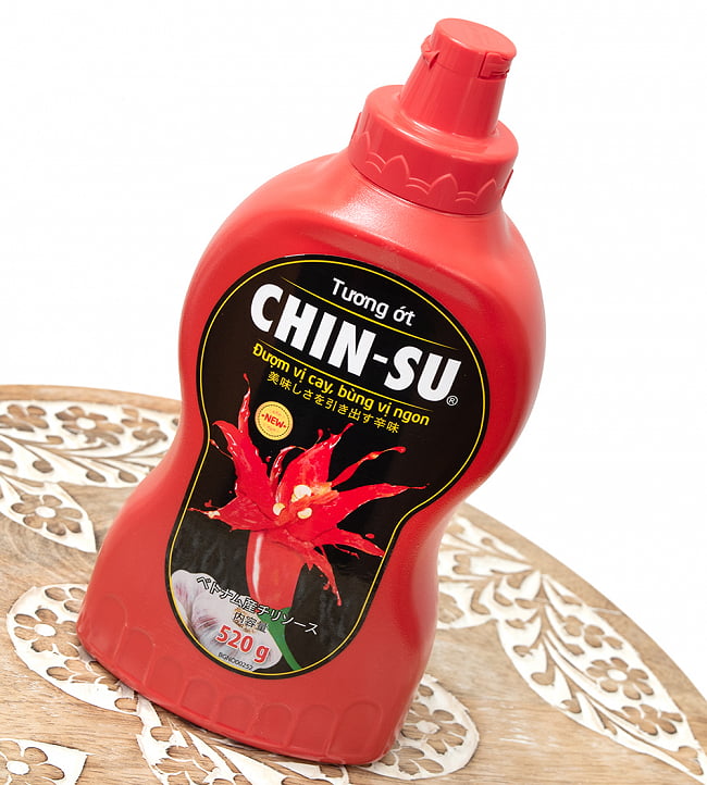 【6個セット】チンスー チリソース 520g [Chin Su] 3 - 斜めから撮影しました