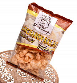 【6個セット】チチャロン バラット - 豚皮の唐揚げ CHICHARON BALAT Barbecue 【Pork King】 - サブ3