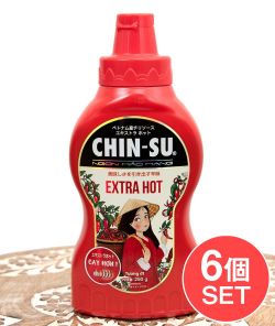 6個セット】チンスー ベトナム産 チリソース EXTRA HOT 250g