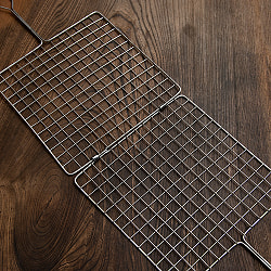 【3個セット】ベトナムの挟み焼き網 - サブ5