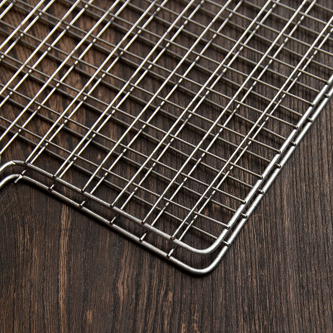 【3個セット】ベトナムの挟み焼き網 8 - 持ち手を見てみました。やけどにはご注意を