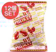 【12個セット】ミリケット インスタント ヌードル トラディショナル サテ風味 65g
