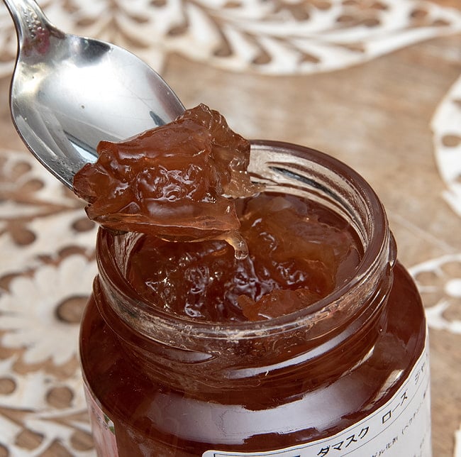 【6個セット】ブルガリア ダマスク ローズ ジャム【220g】 6 - 中を開けてみました