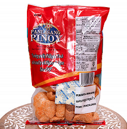 【6個セット】チチャロン バラット - 豚皮の唐揚げ  辛口 CHICHARON BALAT HOT&SPICY 【Pork King】 - サブ5