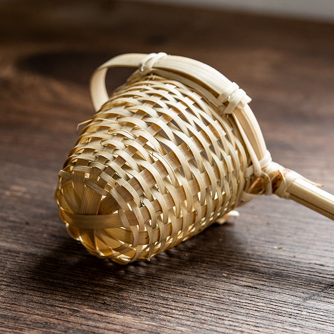 【送料無料・6個セット】ベトナムの竹製 茶こし 9 - 茶漉し部分です。