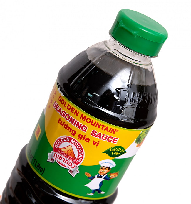 【6個セット】シーズニングソース  - 金山鮮醤油精[1000ml][Golden Mountain] 3 - 斜めから撮影しました