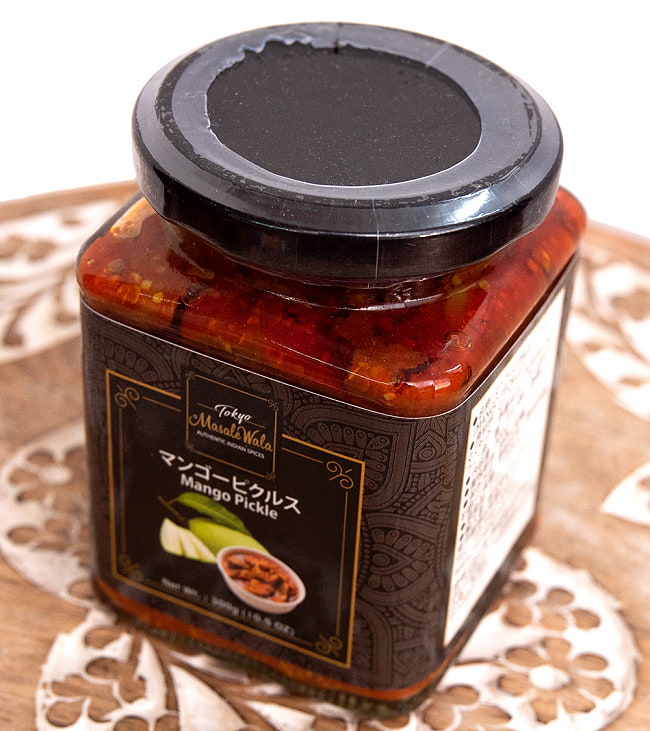 【送料無料・10個セット】インドのピクルス （アチャール） - マンゴーピクルス 300g 3 - ダールなどに混ぜて味変をお楽しみください。
