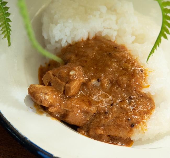 【5個セット】和魂印才たんどーる - 鶏肉の山椒ココナッツカレー【Space Spice 名店コラボシリーズ】 6 - 実際にパッケージを開けて試食してみました!! 美味しい!!