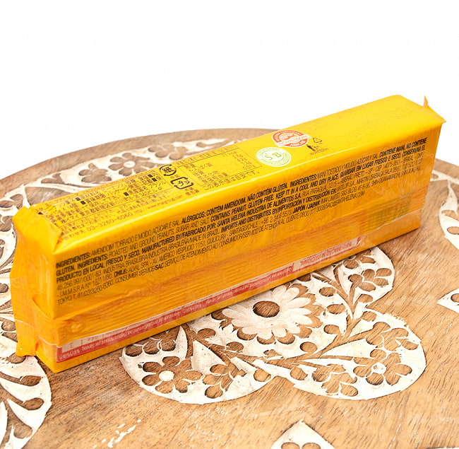 【送料無料・12個セット】パソキッタ ミニ クアドラーダ 15g×14個(210g) - PACOQUITA MINI QUADRADA 4 - 裏面です