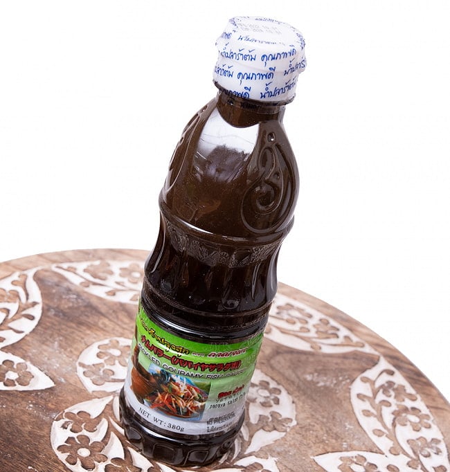 【6個セット】ナムパラー　パパイヤサラダ用ドレッシング 380ｇ 3 - 斜めから撮影しました